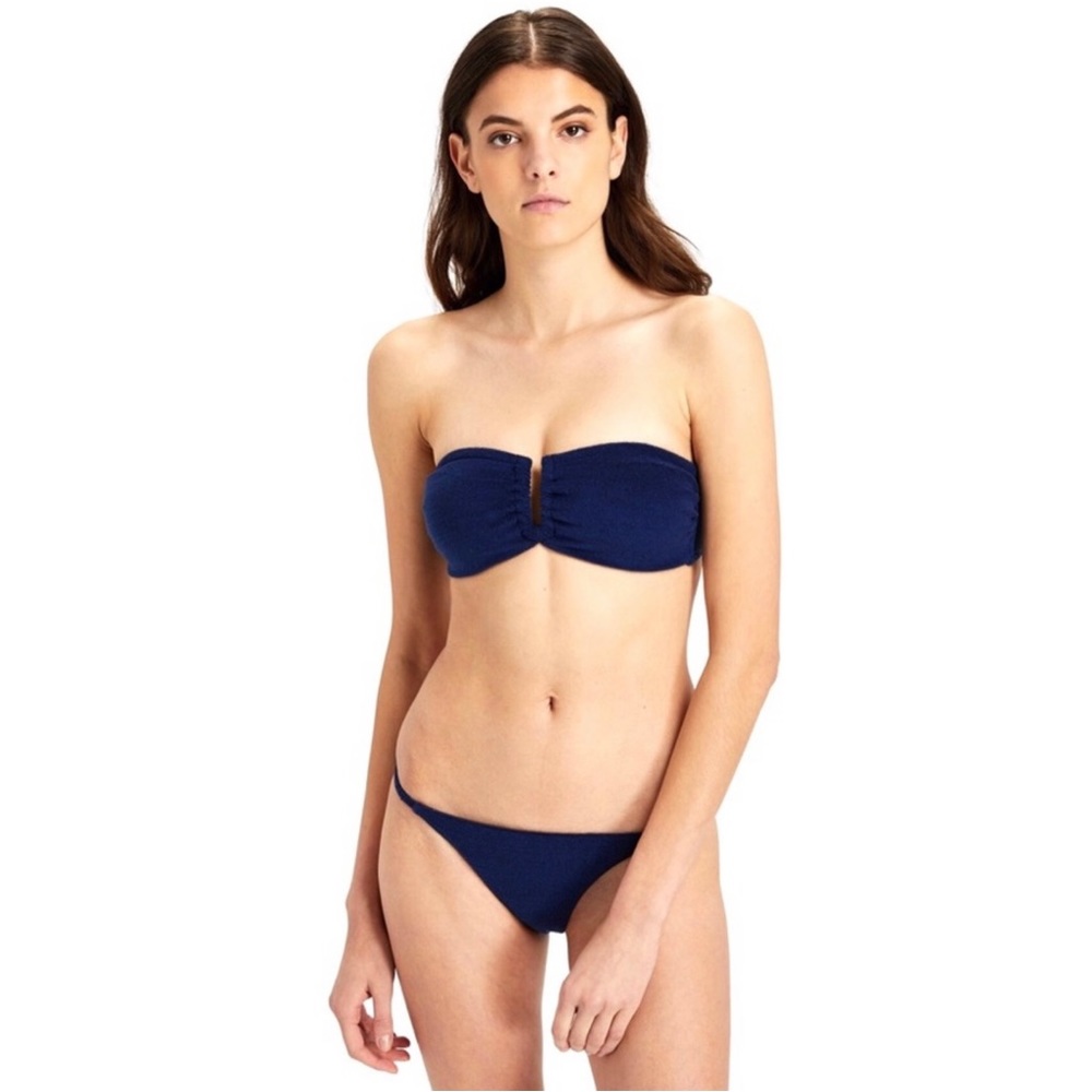 NEW ONIA NAVY TERRY BIKINI BOTTOM - Picture 7 of 7